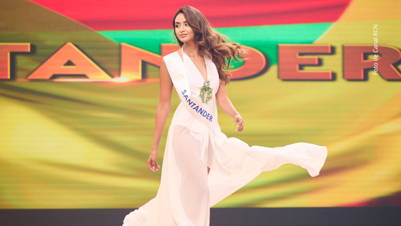 Gloria Mutis en Miss Universe Colombia 2025.