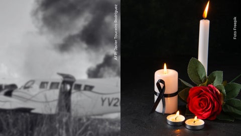 Salieron a la luz imágenes de cómo quedó la avioneta en la que viajaba Débora Estrella