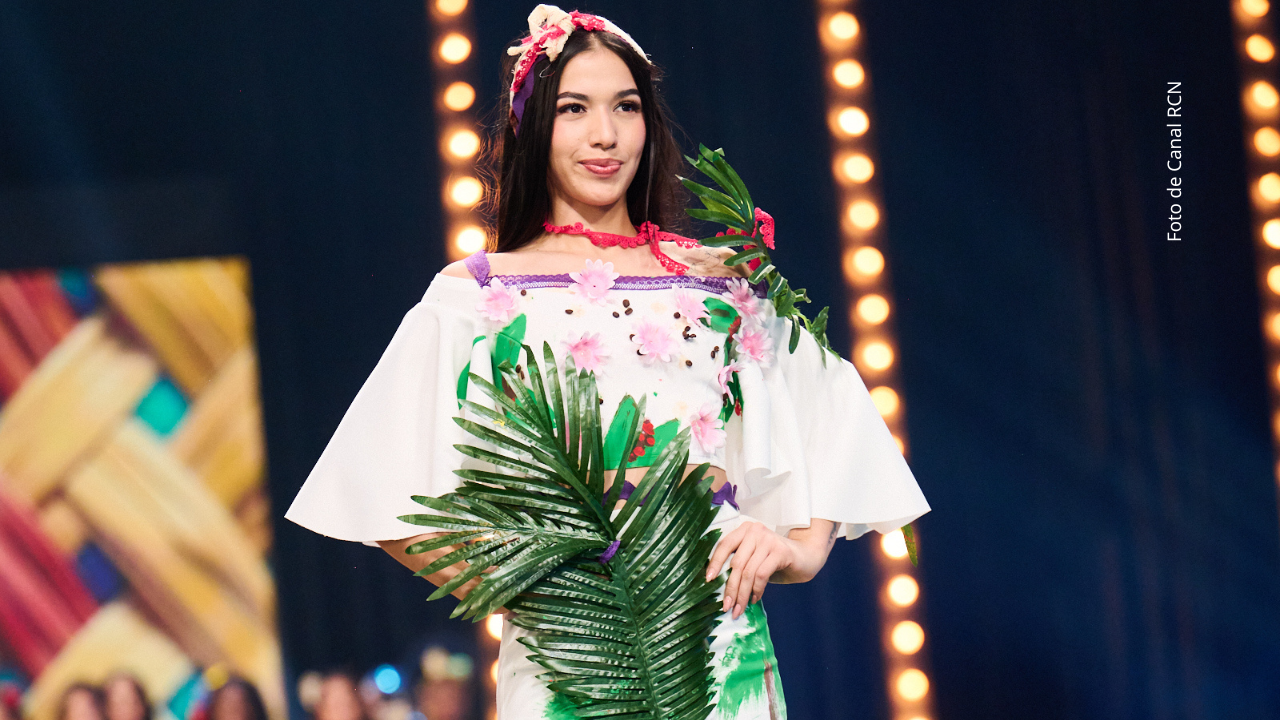 Michelle González en Miss Universe Colombia 2025.