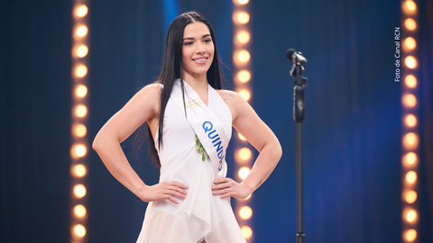 Michelle González en Miss Universe Colombia 2025.