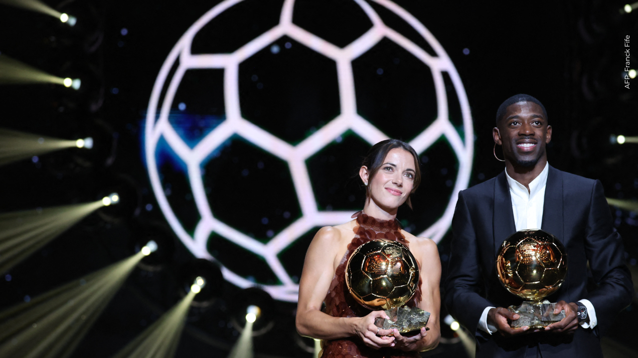 Ella es Aitana Bonmatí, ganadora del balón de oro