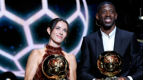 Ella es Aitana Bonmatí, ganadora del balón de oro