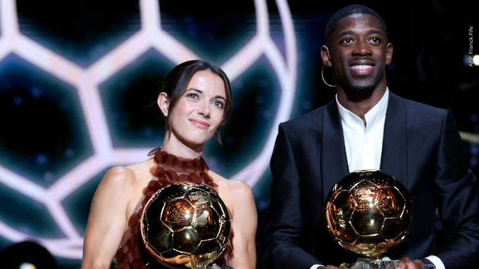 Ella es Aitana Bonmatí, ganadora del balón de oro Ella es Aitana Bonmatí, ganadora del balón de oro
