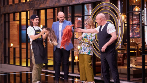 Jorge Rausch y Nicolás de Zubiría en MasterChef Celebrity
