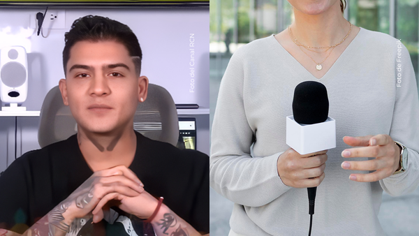 Presentadora mexicana no pudo ocultar su vergüenza al informar la muerte de B-King y Regio Clown