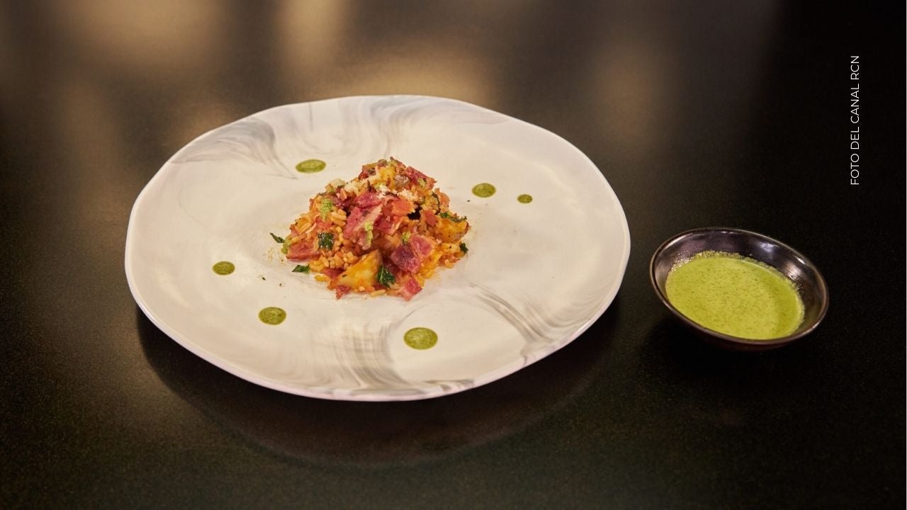 Última preparación de Nicolás Montero en MasterChef Celebrity