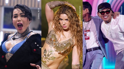 Yina Calderón, Shakira y Beéle