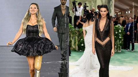 Daniela Álvarez desfiló en la Semana de la Moda de París