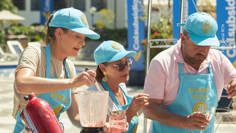 Patricia Grisales y Michelle no lograron coordinar en el reto de campo de MasterChef Celebrity.