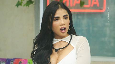Karina García en La casa de los famosos Colombia 2025.