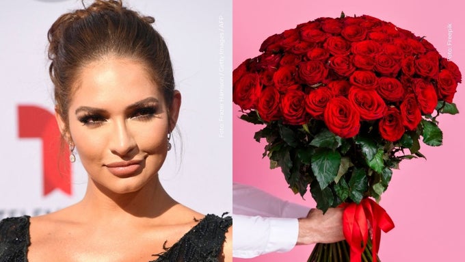 kimberly Reyes Kimberly Reyes deslumbra con el increíble regalo de rosas que recibió