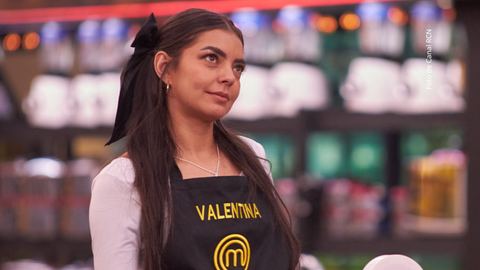 Valentina Taguado en MasterChef Celebrity 2025.