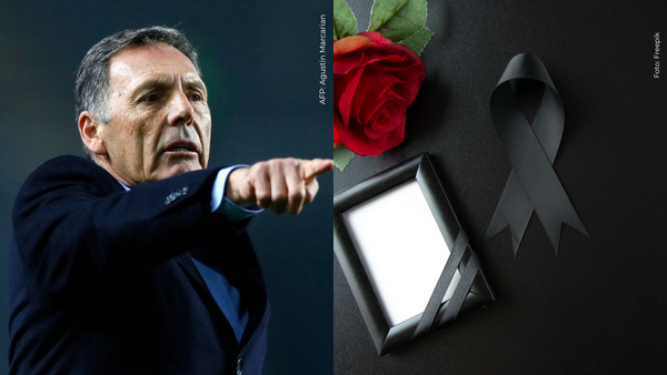 Ella es Mónica Croavara, esposa de Miguel Ángel Russo, extécnico de Millonarios que falleció