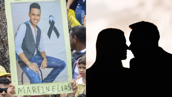 Salió a la luz una foto de un beso entre Dayana Jaimes y Evelio Escorcia, ex de Lily Díaz