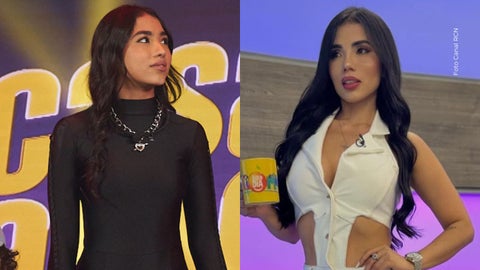 Karina García le regala una camioneta a su hija.