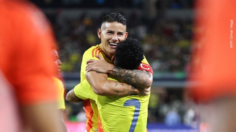 La Selección Colombia goleó a México