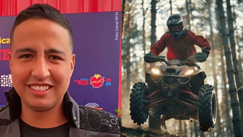 Martín Elías Jr. sufrió accidente en cuatrimoto