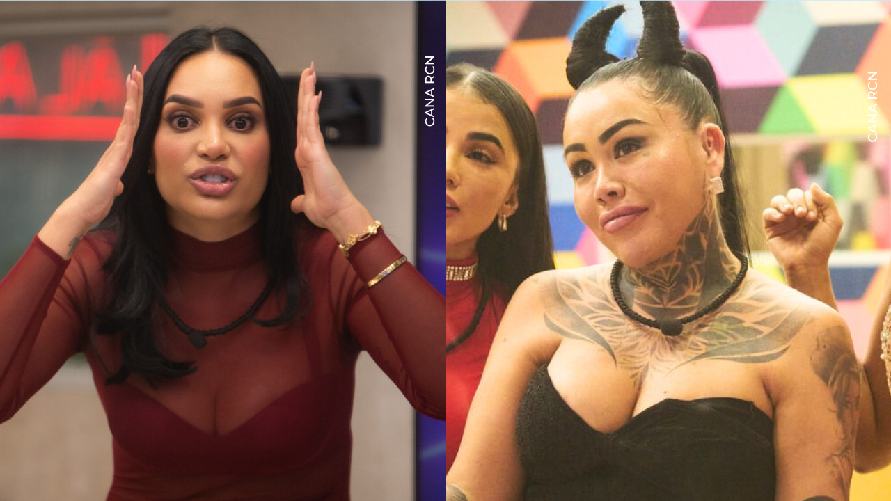 Andrea Valdiri y Yina Calderón