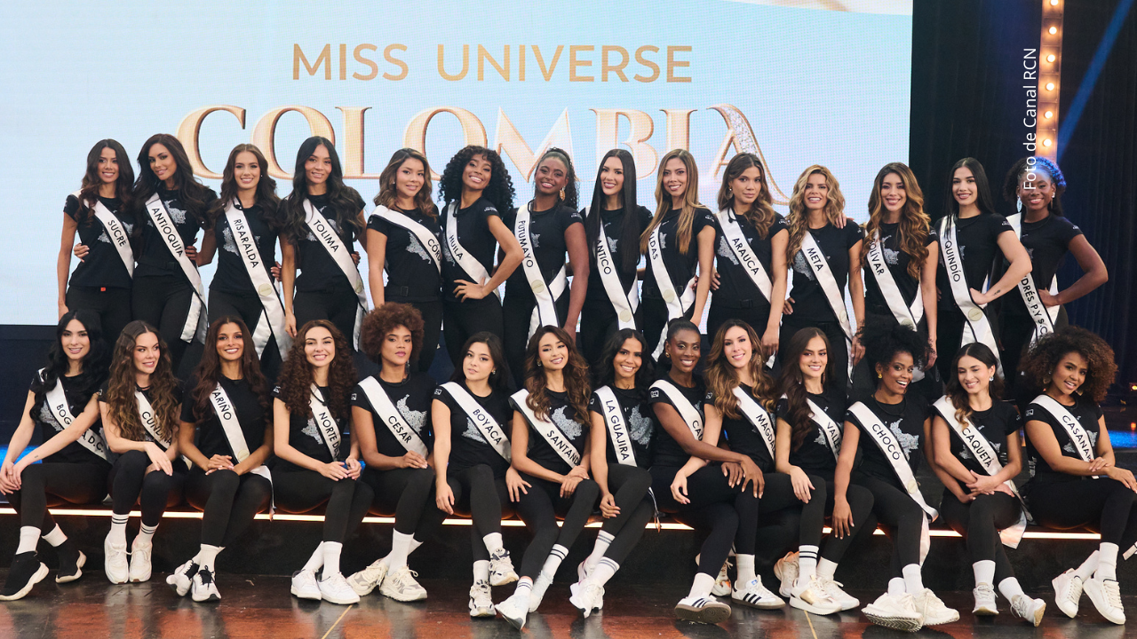 Candidatas a Miss Universe Colombia 2025.