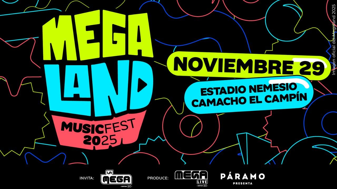 Megaland confirma sus artistas.