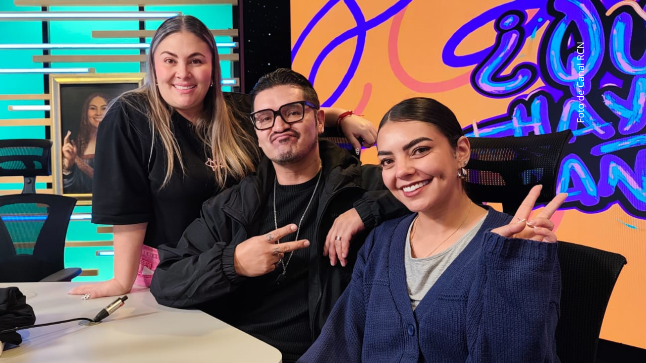 Valentina Taguado, Johana Velandia y Hassam en ¿Qué Hay Pa' Dañar?