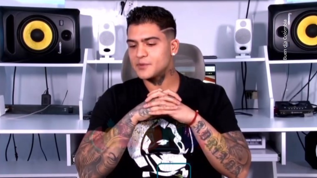 B-King en entrevista Buen día Colombia.