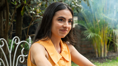 Michelle Orozco con urticaria