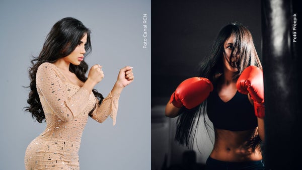 Así fue el tenso encuentro de Karina García y Karely Ruiz previo a su enfrentamiento de boxeo