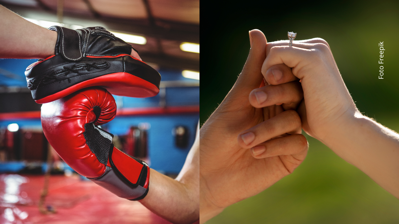 Una propuesta de matrimonio sorprendió a todos en medio del Stream Fighters 4 en el Coliseo MedPlus. Una propuesta de matrimonio sorprendió a todos en medio del Stream Fighters 4 en el Coliseo MedPlus.
