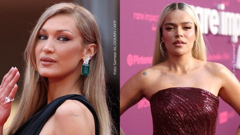 Bella Hadid responde a las críticas por haber ignorado a Karol G en redes y en Victoria´s Secret Fashion