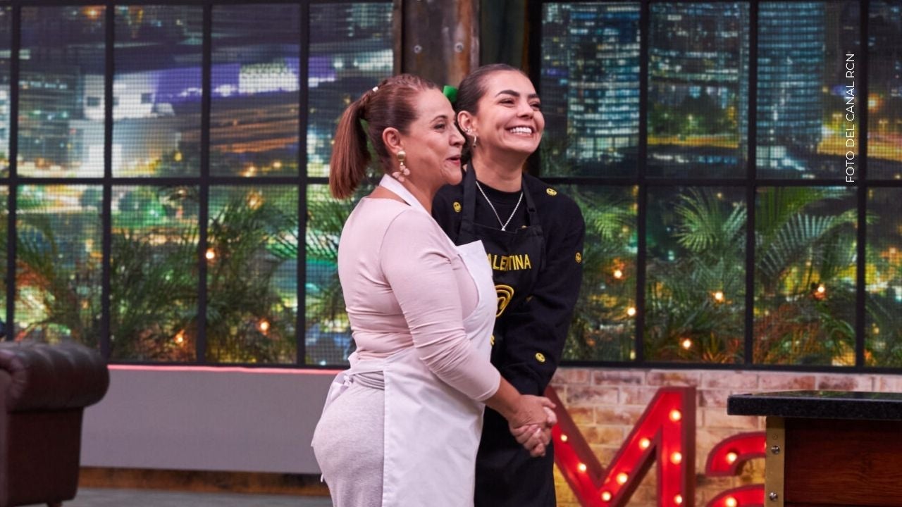 Valentina Taguado y Patricia Grisales en MasterChef Celebrity Colombia