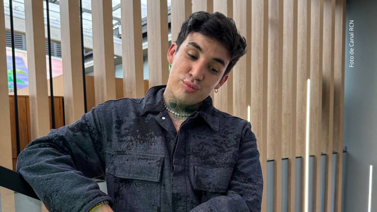 Valentino Lázaro como aspirante de La casa de los famosos Colombia 2025.