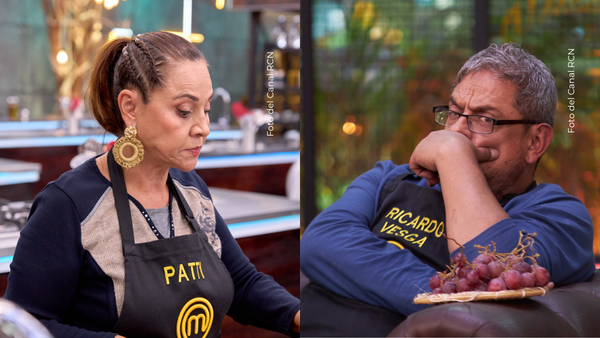 Ricardo Vesga sacó su carácter y calificó sin piedad a Patty Grisales en MasterChef Celebrity Ricardo Vesga sacó su carácter y calificó sin piedad a Patty Grisales en MasterChef Celebrity
