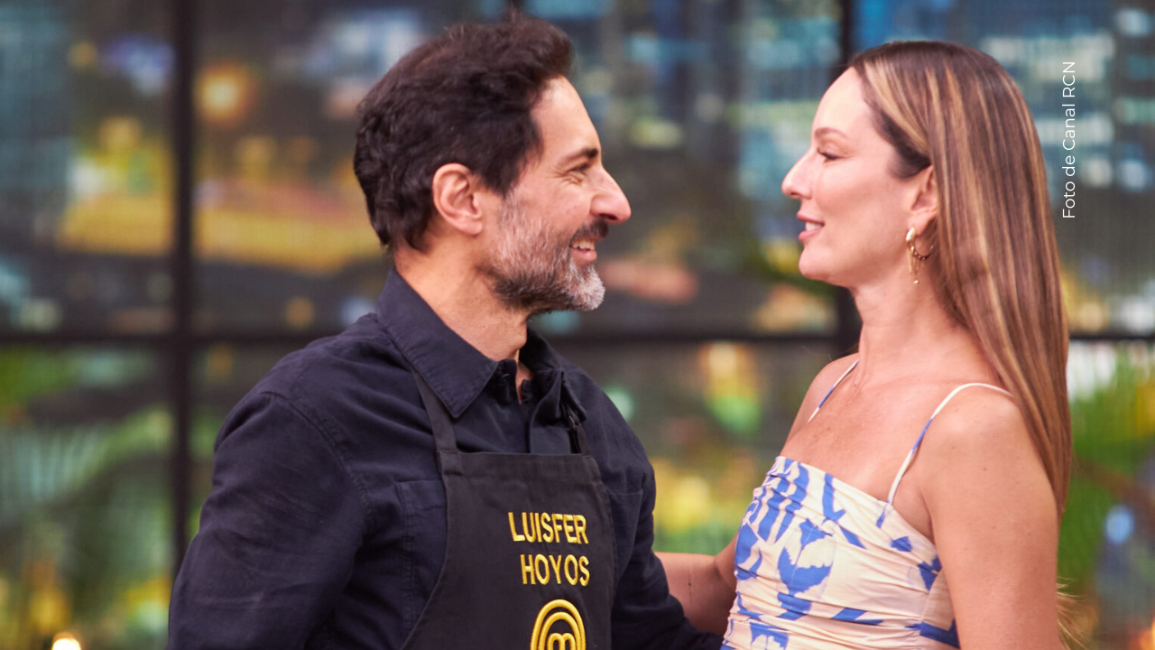 Claudia Bahamón en las cocinas de MasterChef Celebrity 2025.