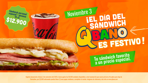 Día del Sándwich en Qbano