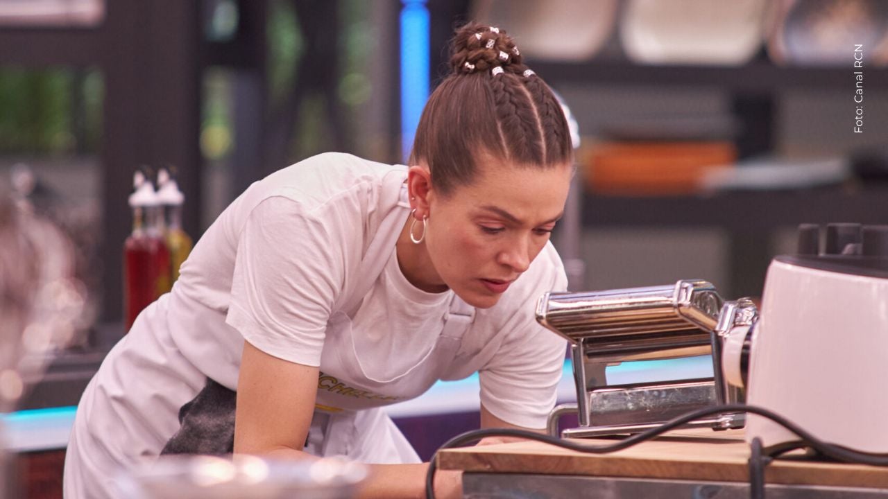 La reacción de Valentina hacia Michelle en MasterChef