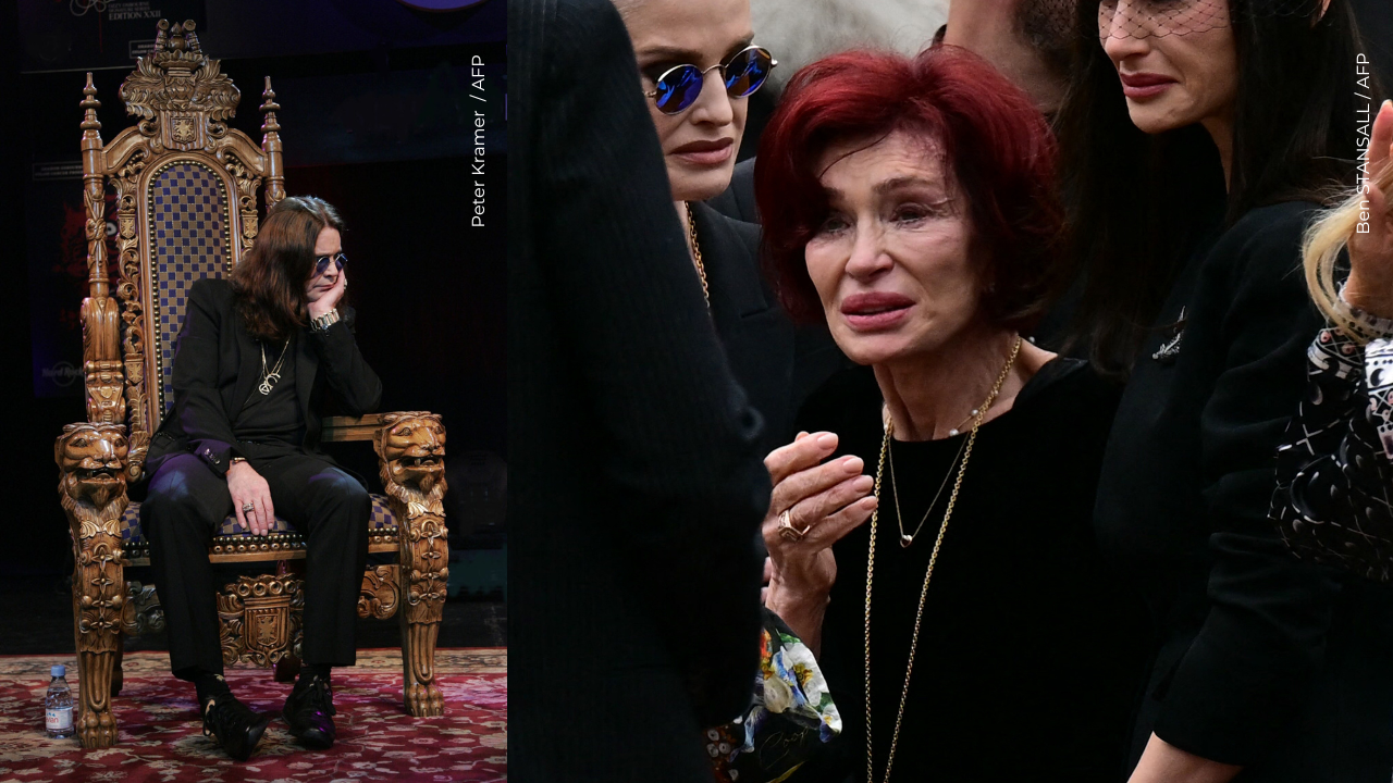 La familia Osbourne de luto La familia Osbourne de luto