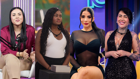 Juliana Calderón, La Jesuu, Karina García, Yina Calderón