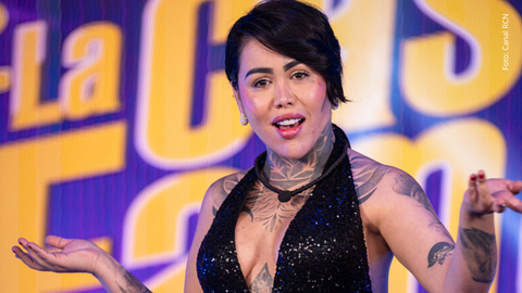 Yina Calderón en La casa de los famosos Colombia 2025.