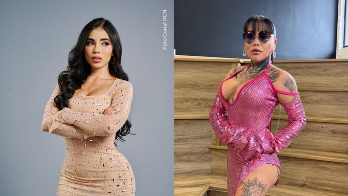 Yina Calderón y Karina García Así fue el encuentro entre Yina Calderón y Karina García en reality internacional