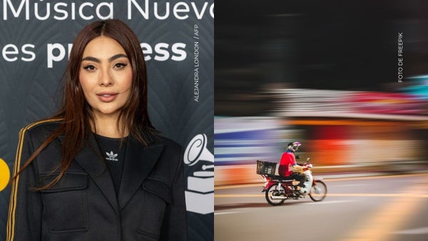 Mafe Méndez sufrió robo en plena transmisión en vivo mientras viajaba en moto por Bogotá