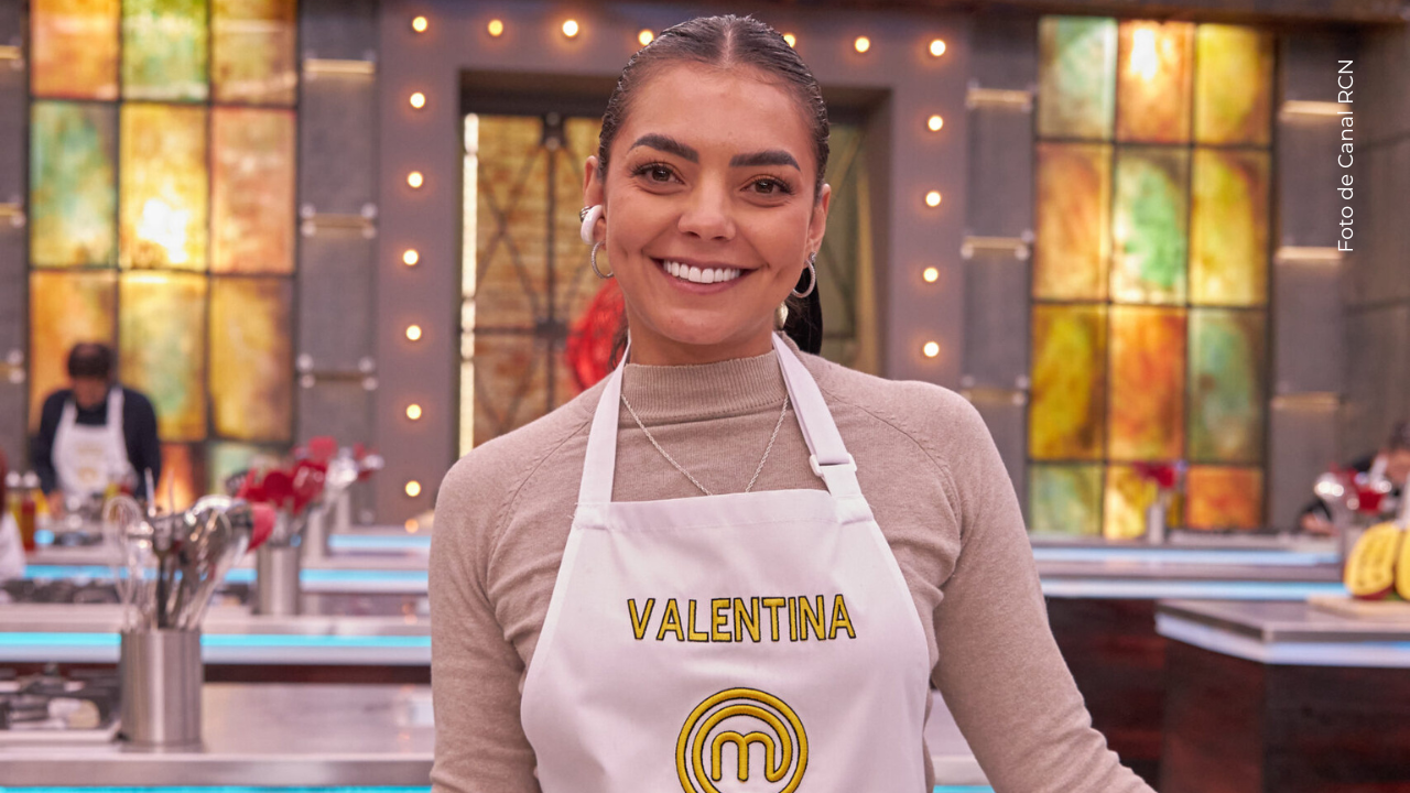 Valentina Taguado en MasterChef Celebrity 2025.