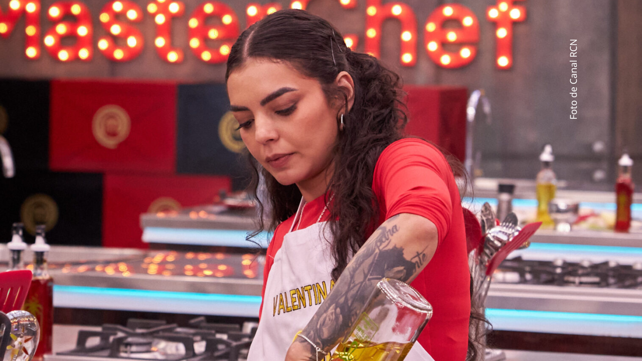 Valentina Taguado en MasterChef Celebrity 2025.