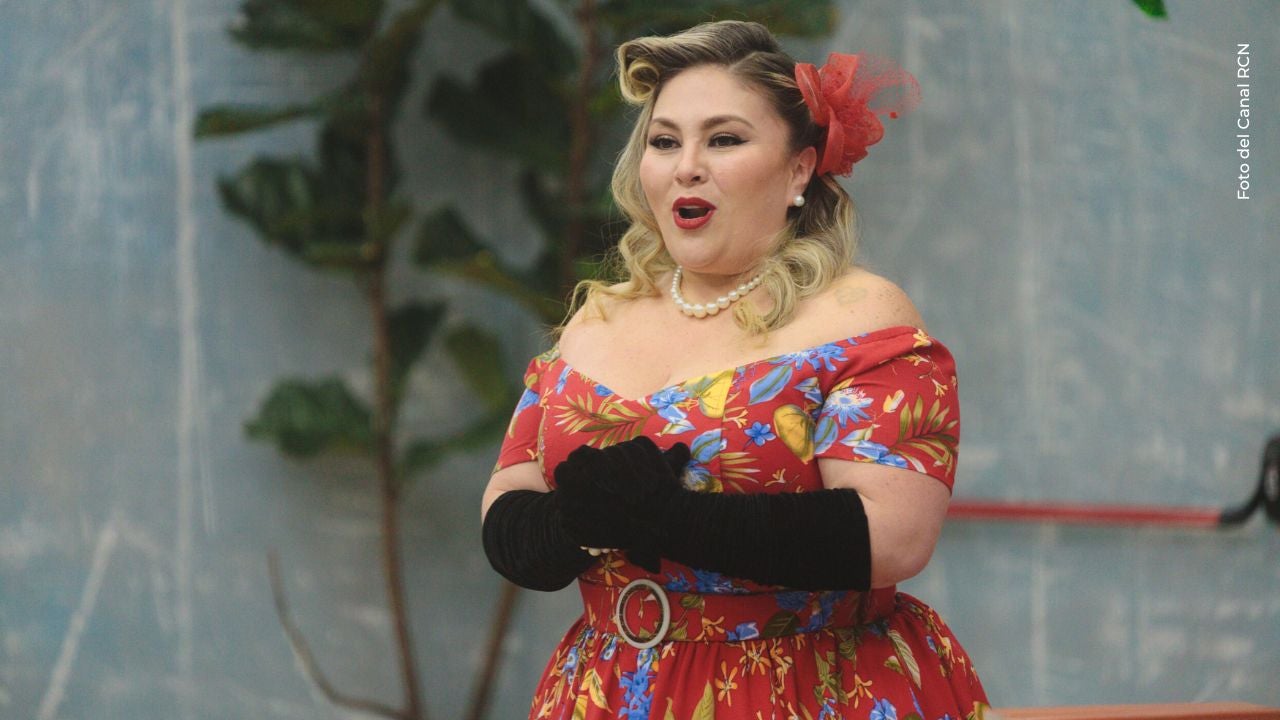 Así fue la transformación de Johana Velandia en Peggy: los elogios no paran Johana Velandia impacta al convertirse en Peggy y se roba todas las miradas