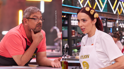 Ricardo Vesga, Violeta Bergonzi