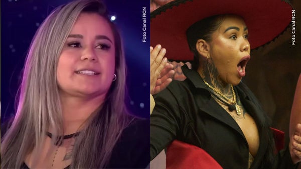 Leonela Calderón se disfrazó de Yina Calderón y revivió el día que enfrentó a Andrea Valdiri