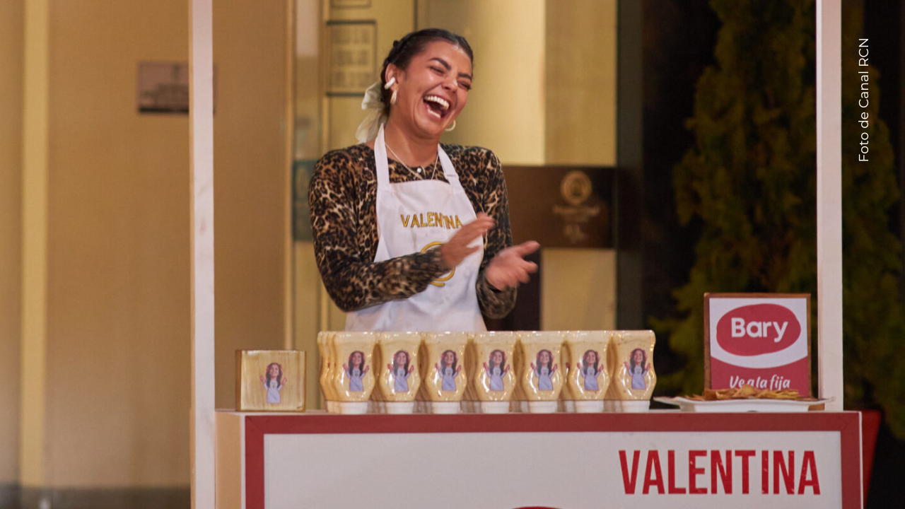 Valentina Taguado en MasterChef Celebrity 2025.