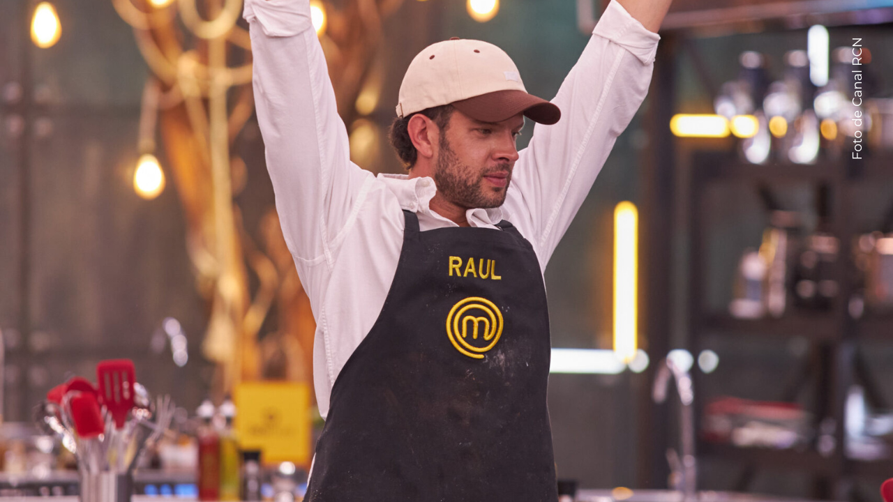 Raúl Ocampo en MasterChef Celebrity 2025.