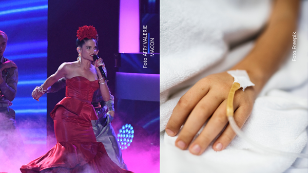 Natalia Jiménez aparece hospitalizada pero promete cantar “aunque sea en camilla” Natalia Jiménez aparece hospitalizada pero promete cantar “aunque sea en camilla”