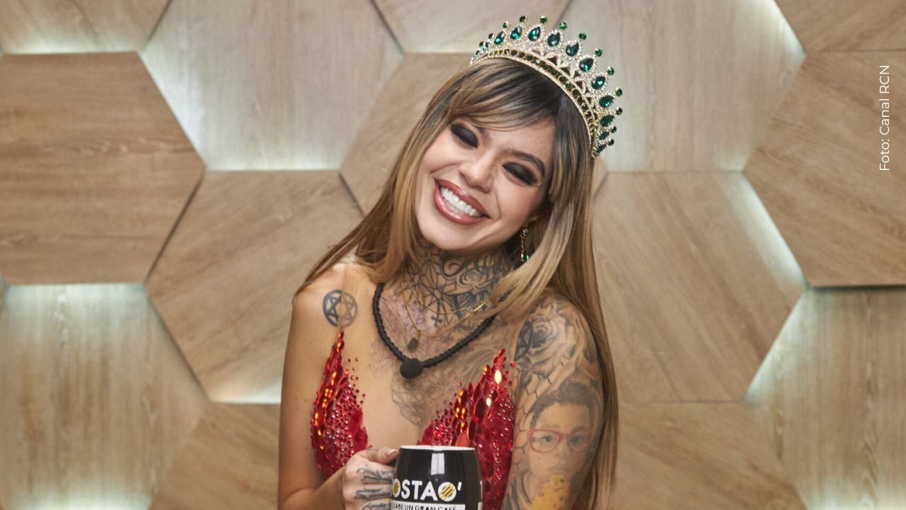 Melissa Gate sorprende con disfraz inspirado en Yina Calderón